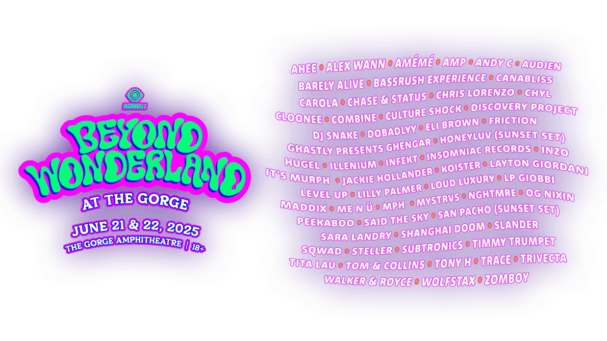 Beyond Wonderland at The Gorge