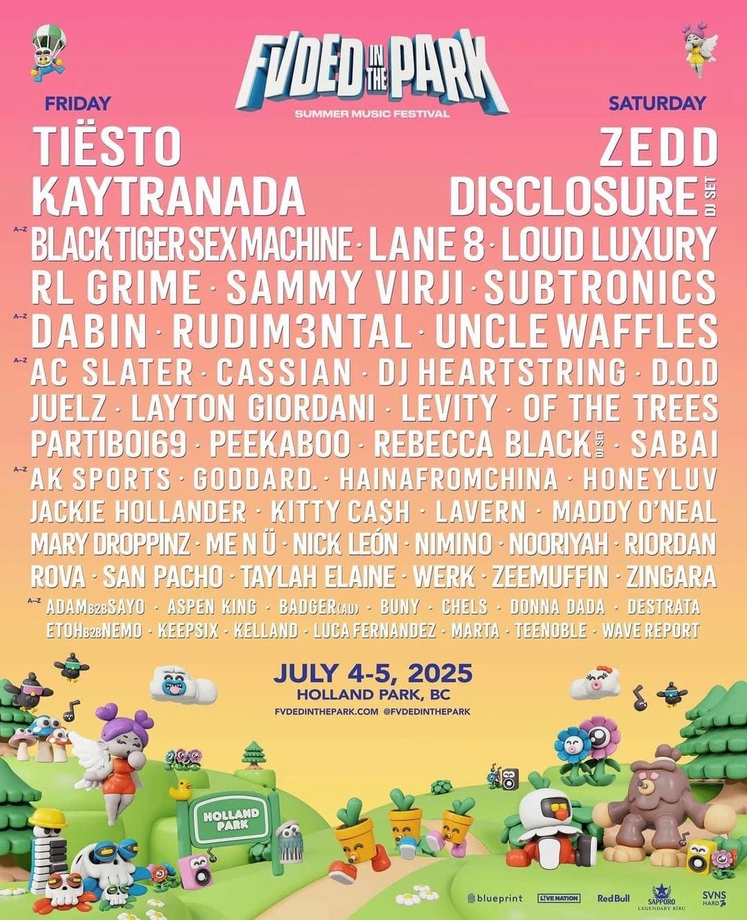 FVDED in the Park